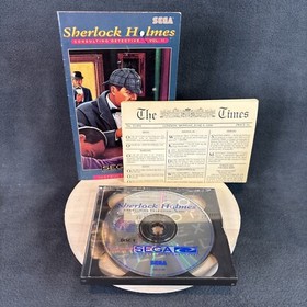 SEGA CD - Sherlock Holmes: Consulting Detective Vol. II - CIB w/ Inserts & Reg..