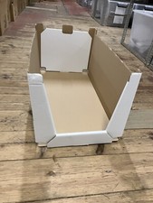Cardboard Storage Picking Bins  Qty 10 Parts Location Warehouse