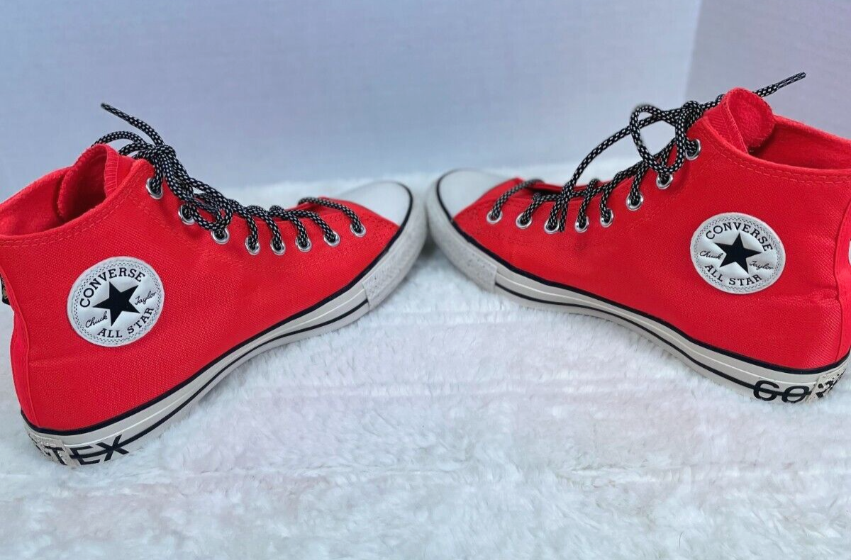 Converse Gore-Tex Chuck Taylor High Top Sneaker Bright Crimson Mens 8, Women 10 Converse Chuck Taylor CTAS Gore-Tex Soho Survivor Crimson  main image 3