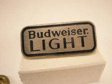 Budweiser Light Vintage Lapel Pin Tie Tack anheuser busch king beer bud m12