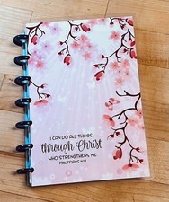 All Things Through Christ Cover Set 4 use with MINI HAPPY Planner