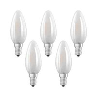 5Er-Pack Osram Base E14 B Led Kerze 4W 470Lm 2700K Warmweiss Wie 40W