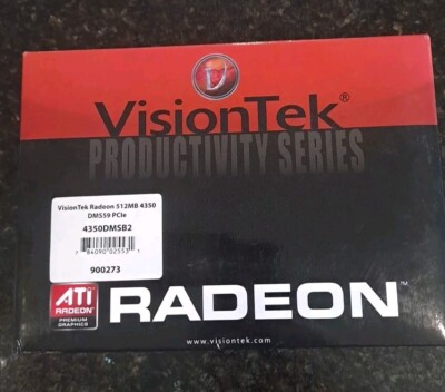 VisionTek ATI Radeon HD 4350 (900308) 512MB PCI Express x1 Video Graphics Card
