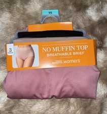 Blissful Benefits by Warners Ultra Panties Size Small 3 Pack