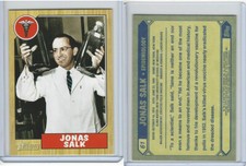 2009 Topps, American Heritage Heroes, #61 Jonas Salk