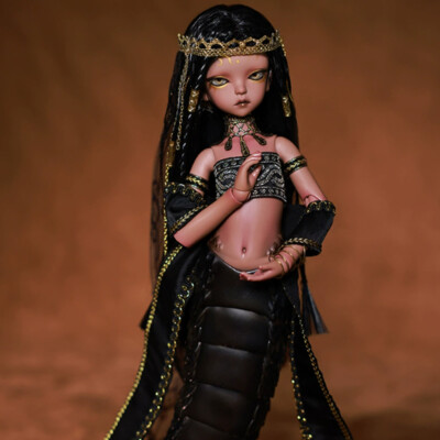 1/6 BJD Doll Resin SD Ball Joint Doll Snake Girl Full Set Handmade Birthday Gift