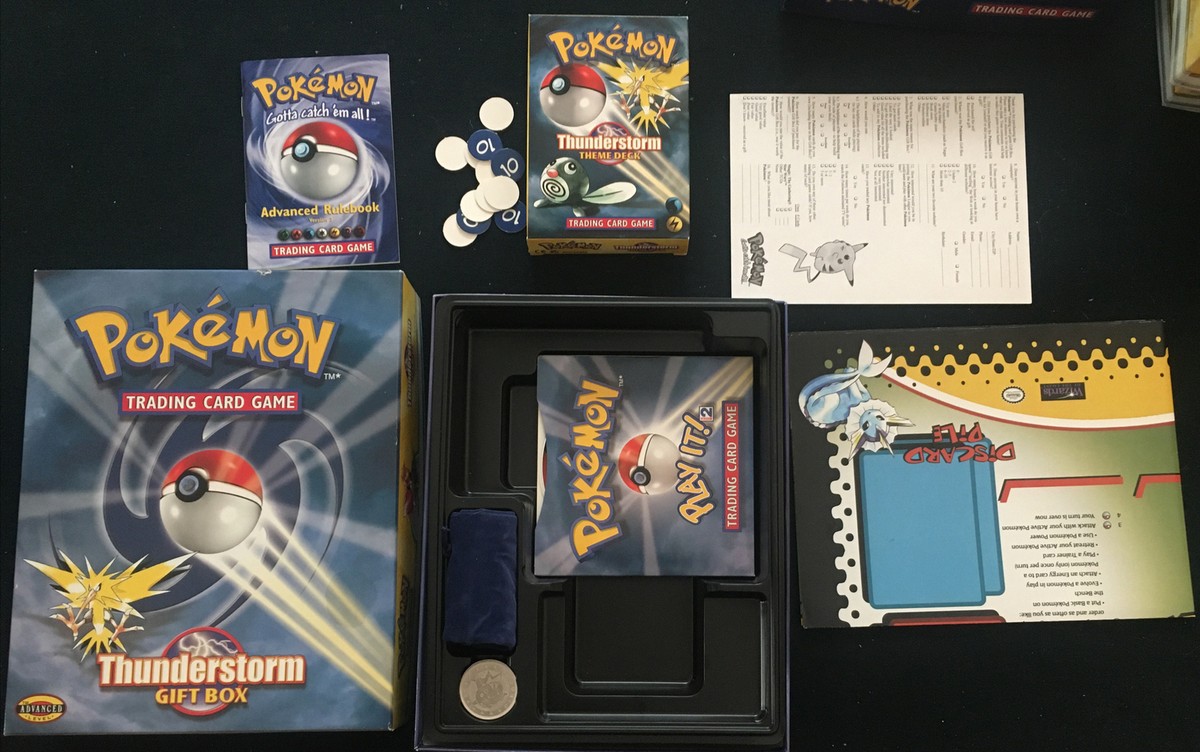 【中古】THUNDERBOX まとめ売り POKEMON THUNDERSTORM BOX WITH ACCESSORIES -NO CARDS | eBay
