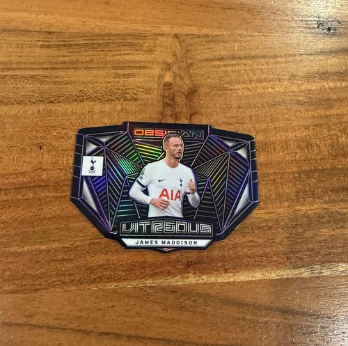 James Maddison [Purple Electric Etch] #11 2023 Panini Obsidian Vitreous card