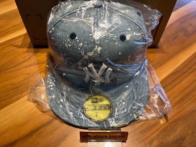 NEW ERA 59 FIFTY Cap New York Yankees Damaged Denim x Splash Painting
