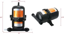 Amarine Made 0.75L 125 PSI Pre-Pressurized Accumulator Tank Pressure Water Pump