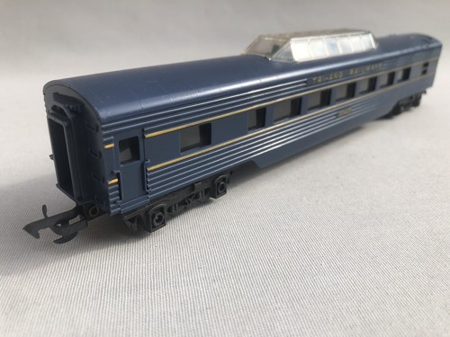 Vintage Triang R132 OO Gauge 1st Series TC Vista Dome Coach 20425 Blue Roof VGC