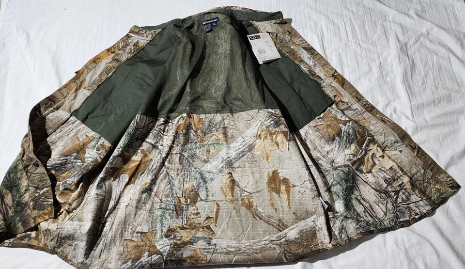 5.11 RealTree Tacline Hunting Shirt - NWT - Mens XL - NEW - Image 4 of 4
