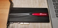 Plextor M9PeY Series 256GB PCIe NVMe RGB Solid State Drive (SSD)