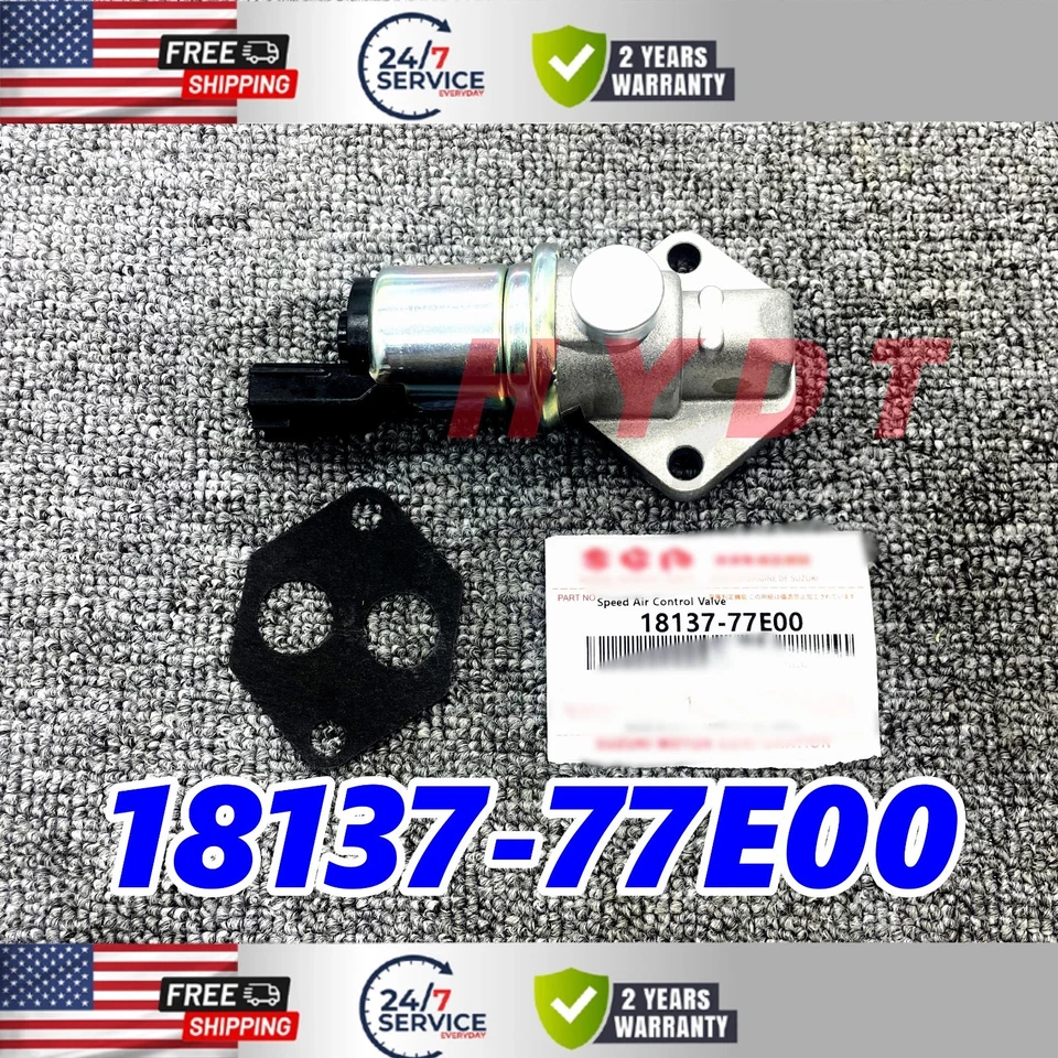 18137-77E00 Nueva válvula de control de aire de velocidad de ralentí IAC para Suzuki ESTEEM SIDEKICK Foto 2 de 4