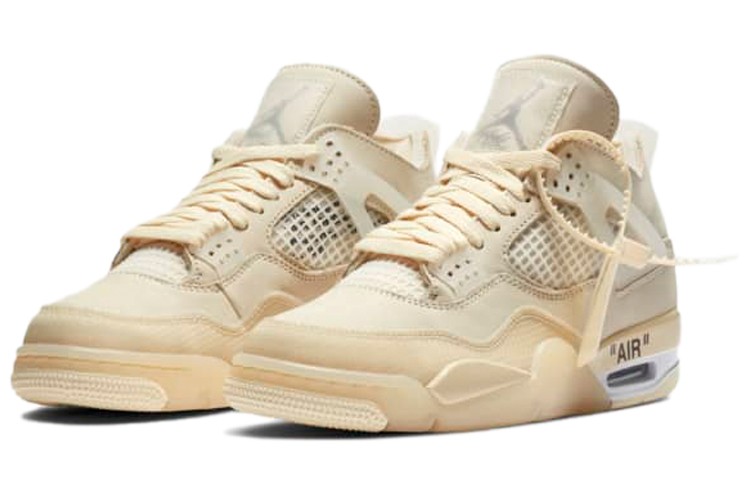 Size 6 - Jordan 4 SP x Off-White Mid Sail W for sale online