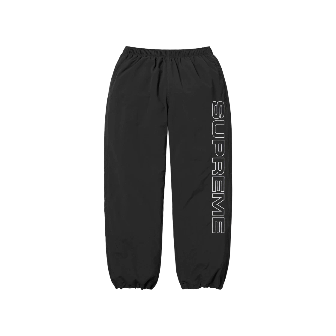 Pantalon de survêtement brodé Supreme Spellout noir   24FW
