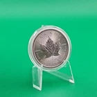 2014 Canada Silver Maple Leaf 1oz .9999 Fine Silver Light Haze Spotting Capsule