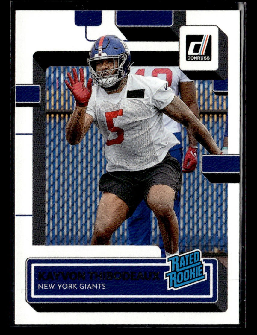2022 Donruss #352 Kayvon Thibodeaux Rookie Card New York Giants