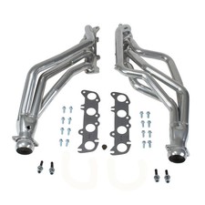 BBK Performance 16340 1-3/4 Long Tube Headers Coyote Swap Polished Silver