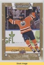 2017-18 Upper Deck Compendium Gold Jujhar Khaira #686 READ 0c3