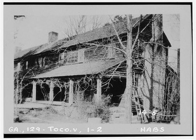 Toccoa Georgia Travelers Rest 1934 Historic American Buildings Survey House