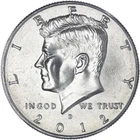 2012 D KENNEDY  Half Dollar  50c  BU  from  Mint Set