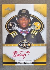 2015 Leaf U.S. Army All-American Bowl - Tour Autographs Natrez Patrick...Georgia