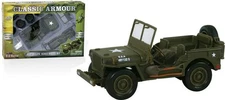 WTZ-3181 Wow Toyz 1/32 Classic Armour Willys Jeep (Snap Plastic Kit)