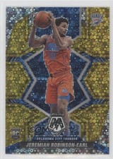 2021 Mosaic Rookies Fast Break Gold Prizm 8/10 Jeremiah Robinson-Earl #232 04lf