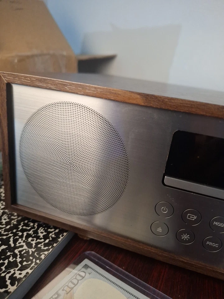 Crosley CR7010A-BK Ridgemont 6-in-1 Turntable CD Tape Bluetooth Phono W/Remote - Image 3 of 4