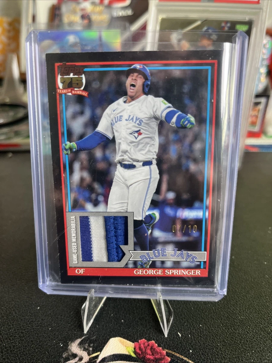 George Springer Baseball Sports Trading Cards & Accessories