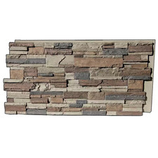 Tritan BP Faux Stone 48-3/4 In. X 21-3/4 In. Fire Rated Urethane Panel