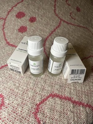 2 Pack NEXXT Beauty Miami Purifying Tea Tree Serum Reduces Skin Impurities 10ml
