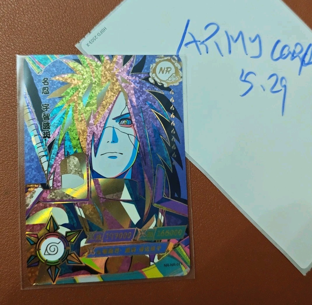 KaYou Naruto TCG CCG Trading Card Uchiha Madara SSP NR-NR-017