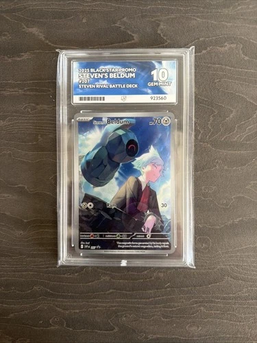 Steven's Beldum - SVP 207 Black Star Promo - Ace 10 Perfect Subs Low Pop