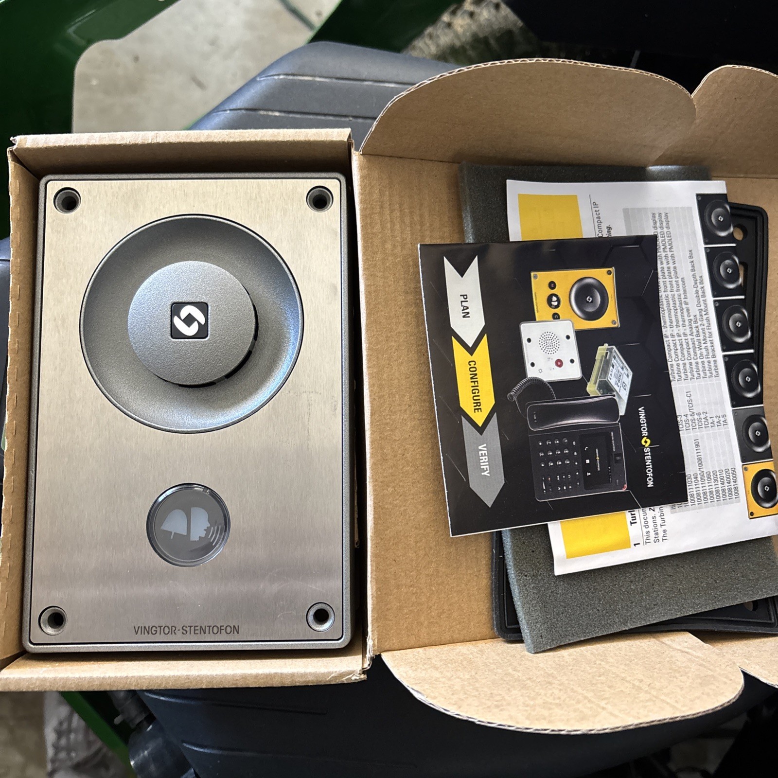 Vingtor Stentofon TCIS-2 #1008111100.0510 intercom door stations