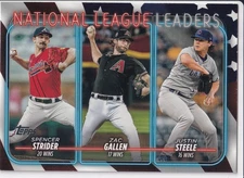2024 Topps (Strider / Gallen / Steele) Independence Day #/76