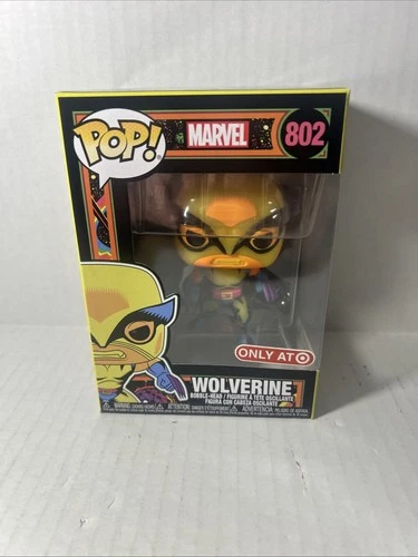 Funko Pop! Wolverine Black Light #802 Target Exclusive Marvel Vinyl Figure