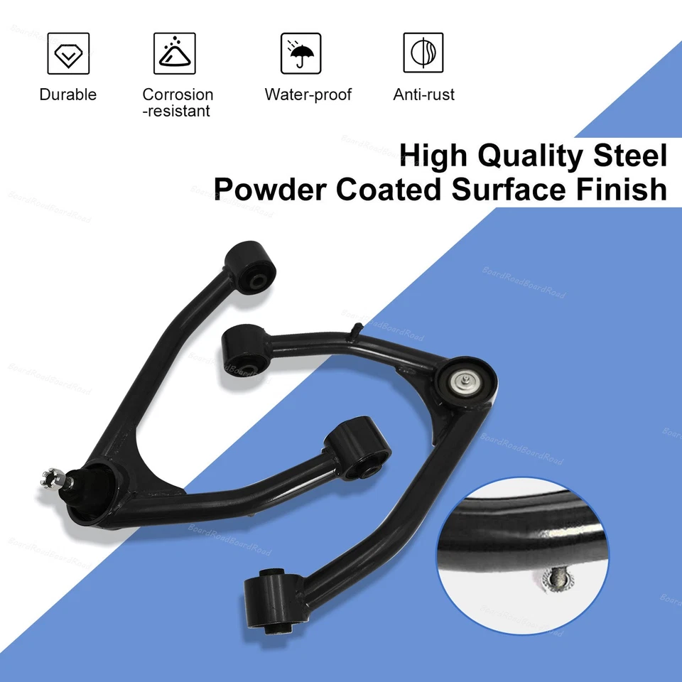 Pair Front Upper Control Arms Fit for 99-14 Chevy Silverado GMC Sierra 1500 - Изображение 3 из 4