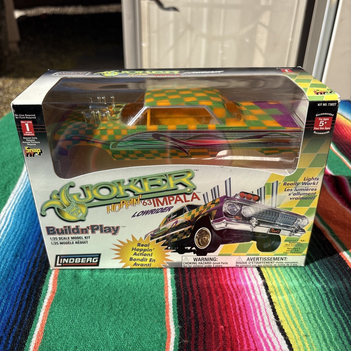 Lindberg Joker Hopping '63 Impala Lowrider - Buildn'Play | eBay
