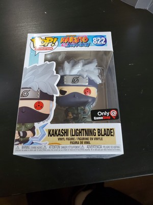 Funko Pop! Naruto Kakashi (Lightning Blade) 822 (Gamestop) Vinyl Figure damage