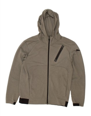 Puma Herren Zip Hoodie Pullover Medium Grau Polyester VR14