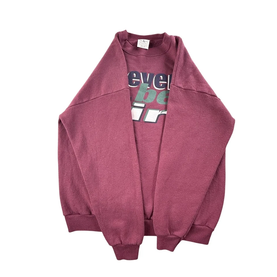 Vintage Attitude Sweatshirt Womens Small Ross Sportswear 90s USA Women Power Y2K - Image 3 of 4