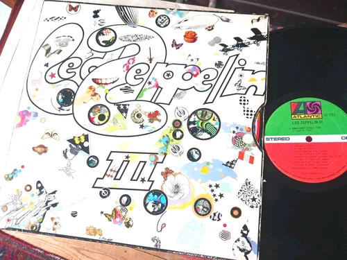 LED ZEPPELIN -    Led Zeppelin III,     1972 'ROTATING WHEEL' LP.... DECENT COPY