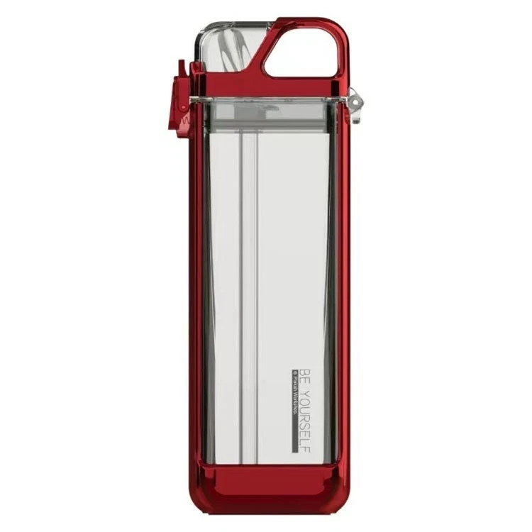 【CLEARANCE】PINKAH Square Sippy Portable Water Bottle 350ml With Carrying Rope - Image 4 of 4