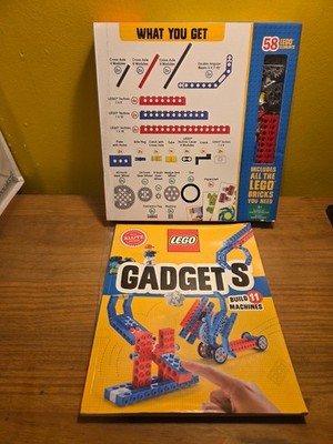 Neu LEGO Gadgets 100 % Klutz zertifiziert Buch bauen 11 Maschinen mit 58 Lego Teilen