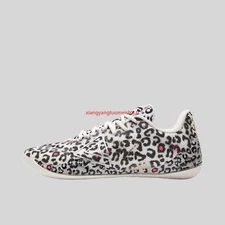 PEAK Taichi Wu Shuang low-top men's basketball shoes TET53801A leopard print