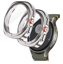 Screen Protector for Samsung Galaxy Watch 6 40mm Case 2 Pack