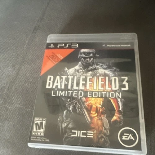 Electronic Arts Battlefield 3 Limited Edition PS3 Shooter NTSC-U/C M Manual