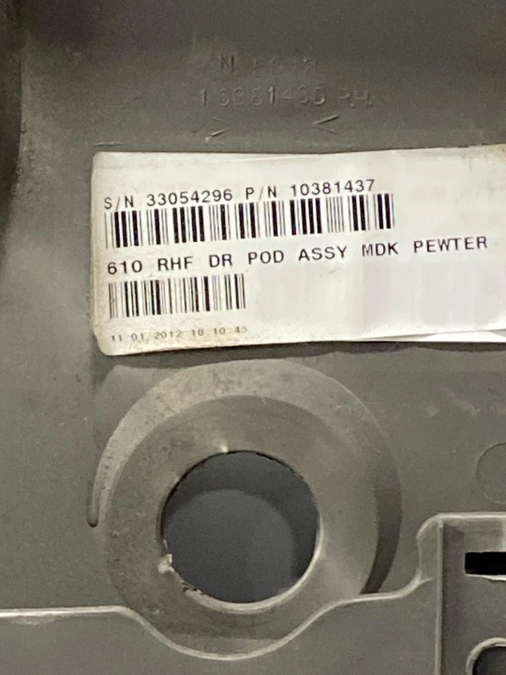 Front Door Trim Panel CHEVY EXPRESS 2500 Passenger Side Right RH 03 - 15 Foto 3 de 4